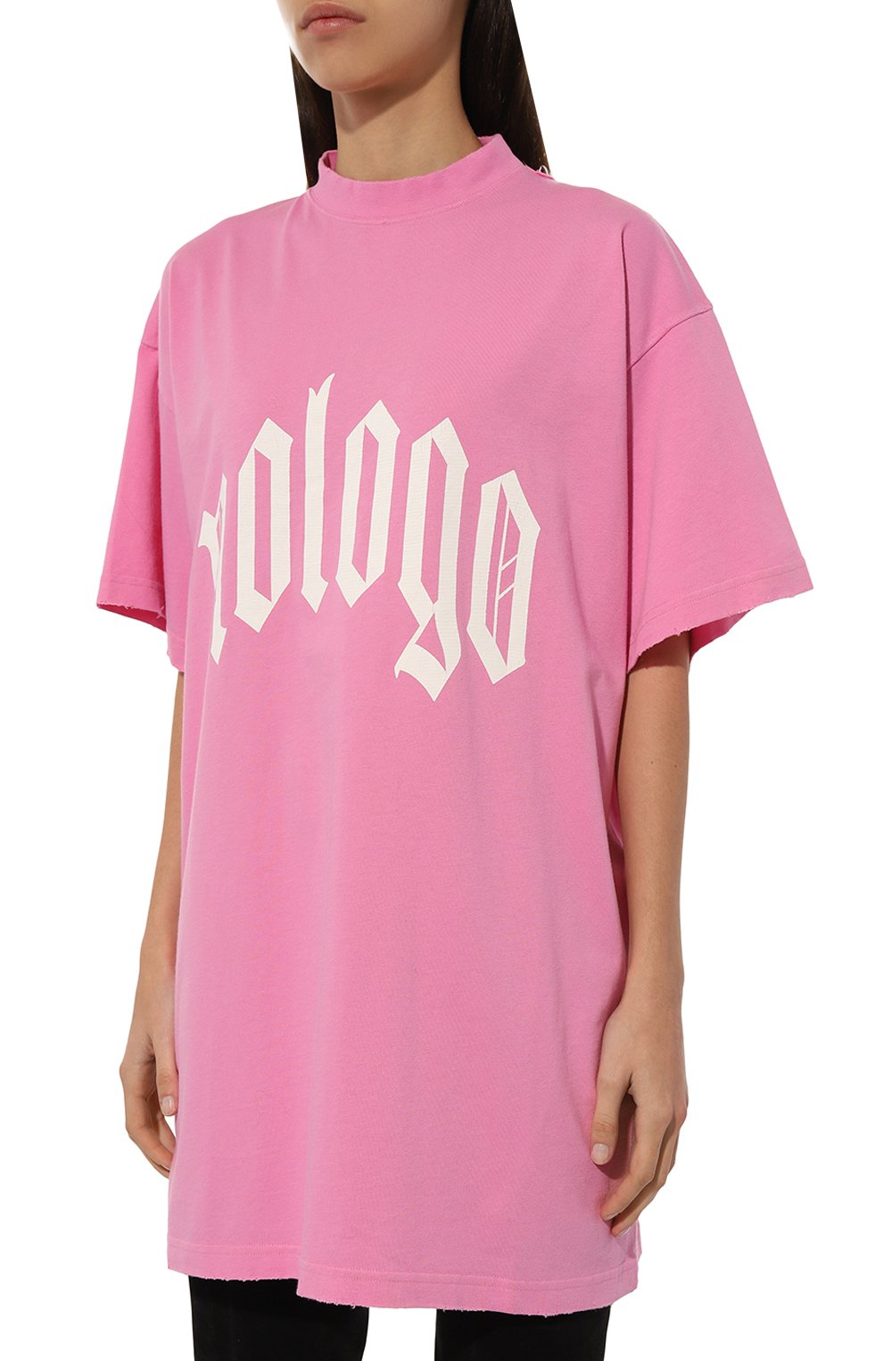 Хлопковая футболка BALENCIAGA, арт. 787349/TQVP4, фото 3