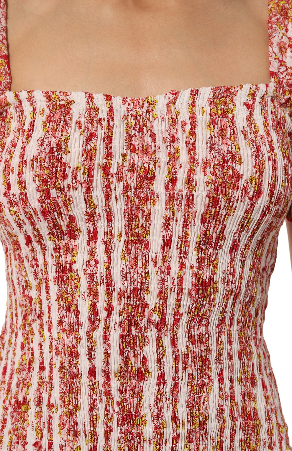 Хлопковое платье POUPETTE ST BARTH, арт. WB6S24N0WFP, фото 5