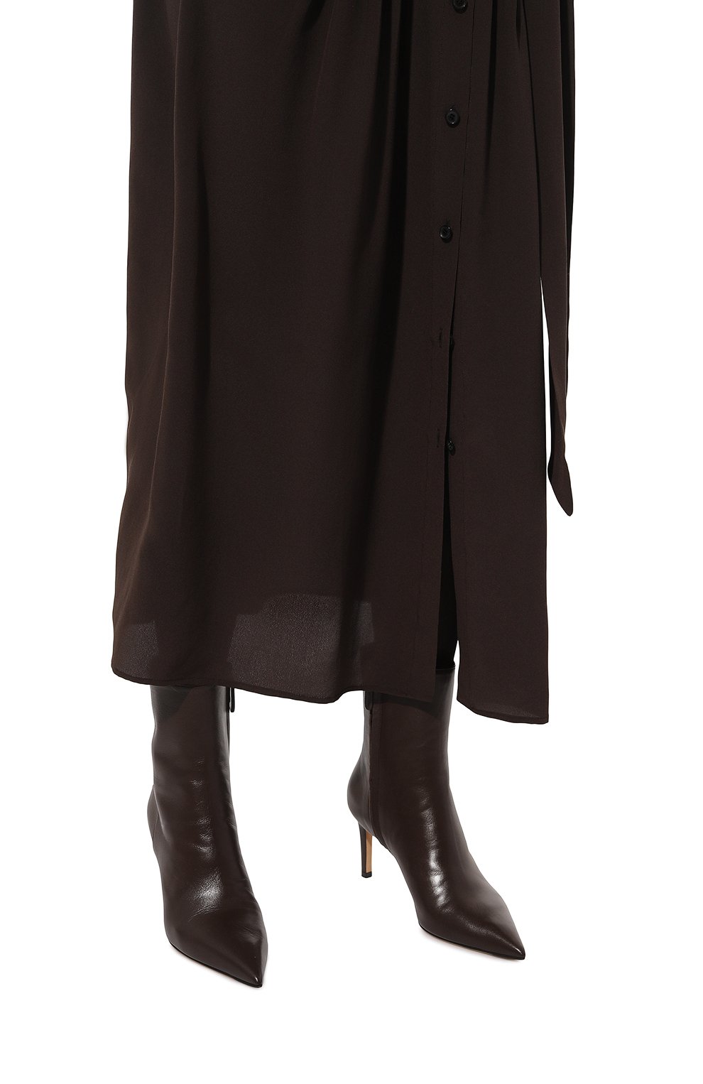 Кожаные ботильоны KITON, арт. D56823K0524F07, фото 3