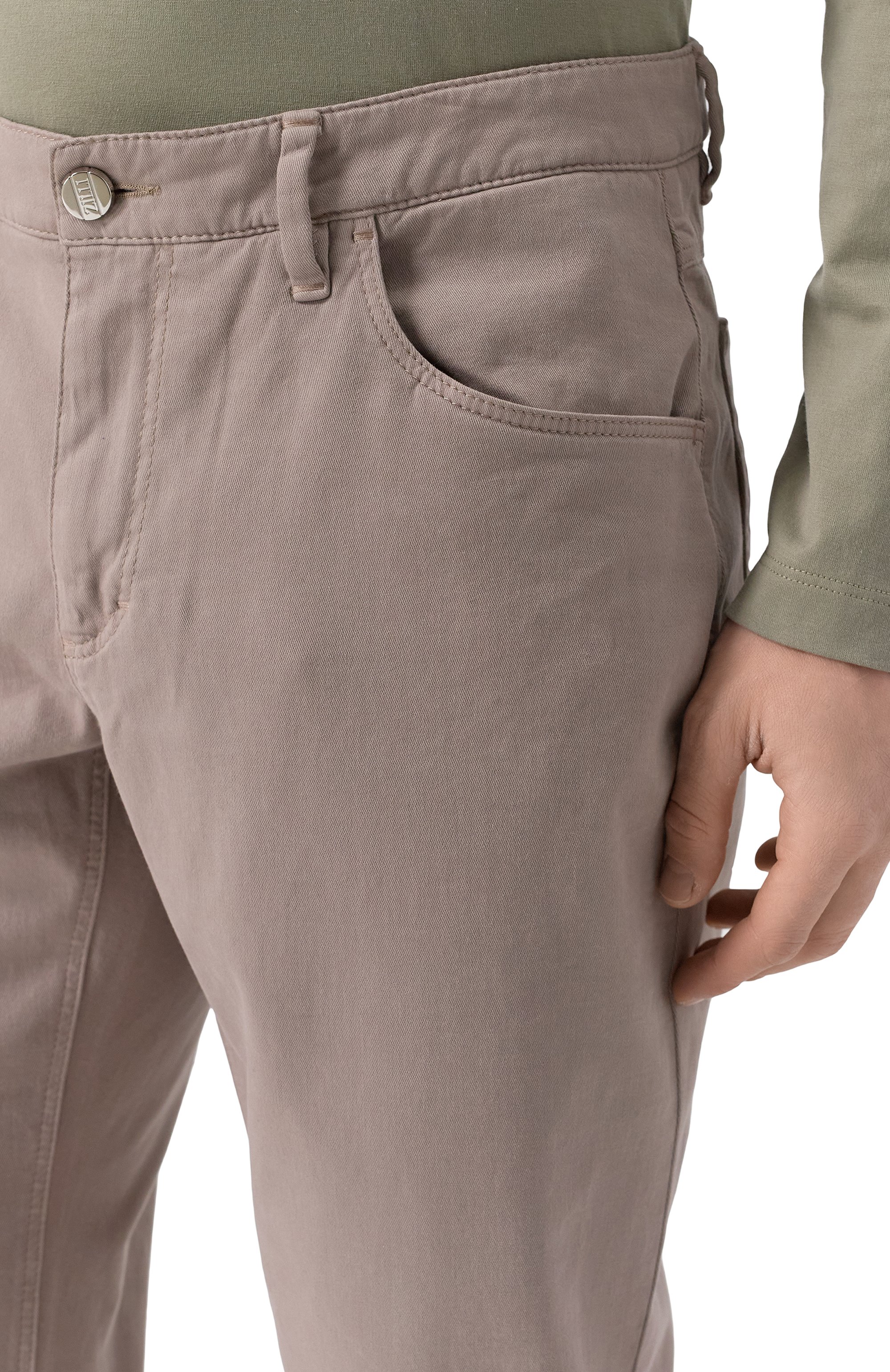 Хлопковые брюки ZILLI, арт. KZMN01M0320VPLA00, фото 5