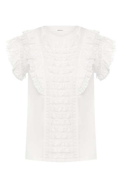 Хлопковый топ ZIMMERMANN, арт. 5391TB0W, фото 1