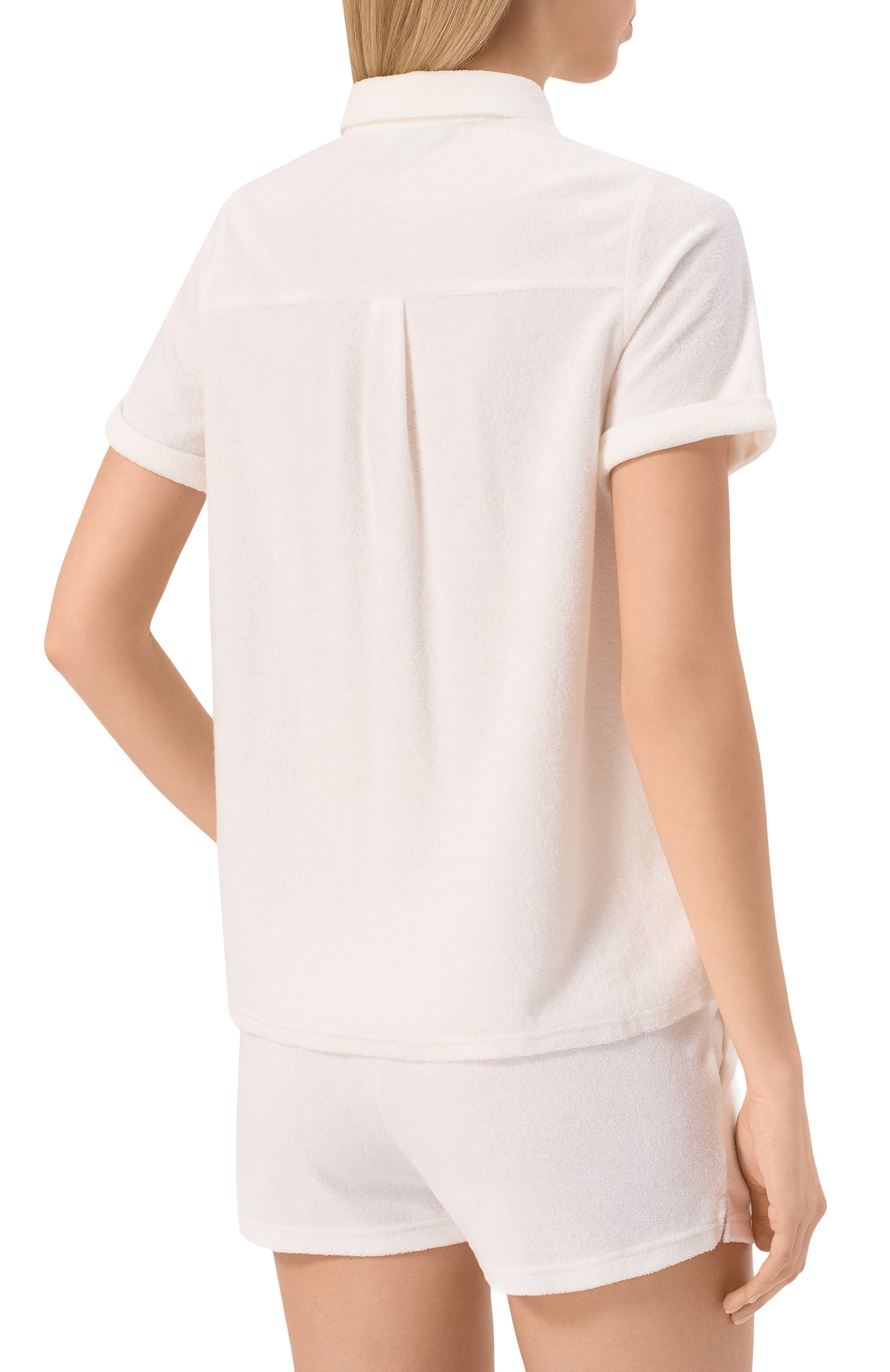 Хлопковая рубашка MELISSA ODABASH, арт. TORI CR, фото 4