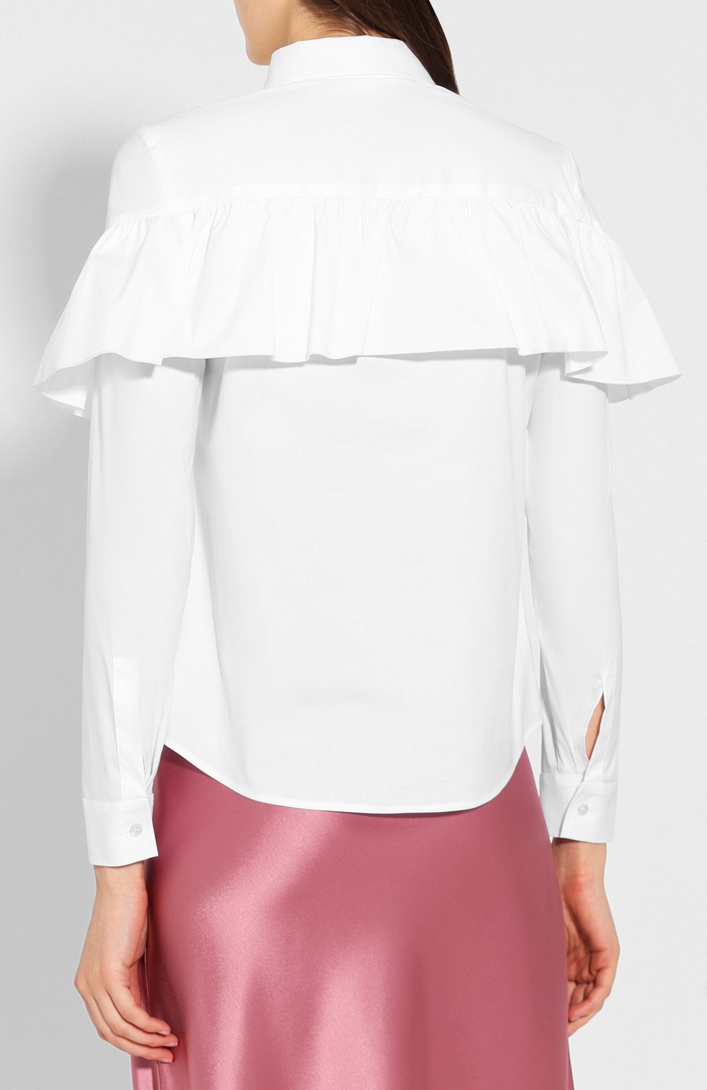 Хлопковая рубашка REDVALENTINO, арт. SR0ABB45/0ES, фото 4