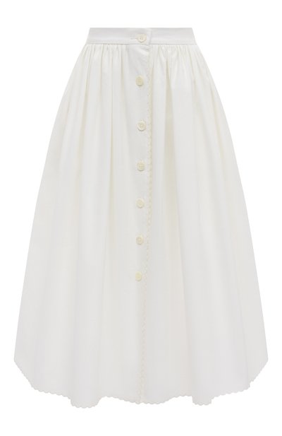 Хлопковая юбка MIU MIU, арт. MG1597-QZT-F0K74, фото 1