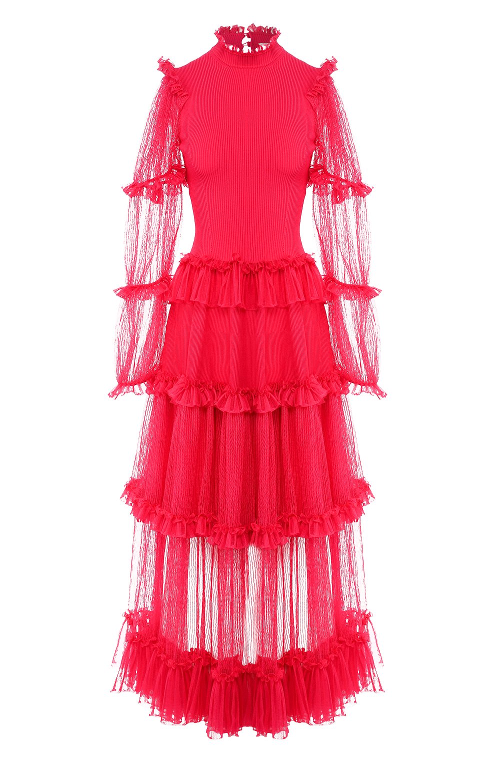Шелковое платье ALEXANDER MCQUEEN, арт. 610759/Q1AM3, фото 1
