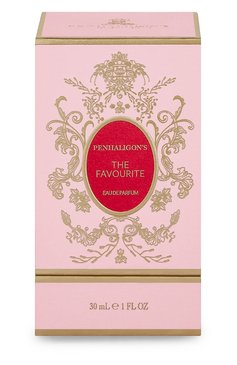 Парфюмерная вода the favourite (30ml) PENHALIGON'S бесцветного цвета, арт. 5056245020858 | Фото 2 (Тип аромата: Цветочный; Региональные ограничения белый список (Axapta Mercury): Не проставлено; Нос: Не проставлено; Тип продукта - парфюмерия: Парфюмерная вода; Ограничения доставки: flammable)