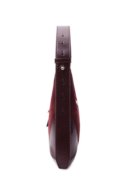 Сумка Bar small Jimmy Choo BARH0B0S0GZ Бордовый  BARH0B0S0GZ Фото 4