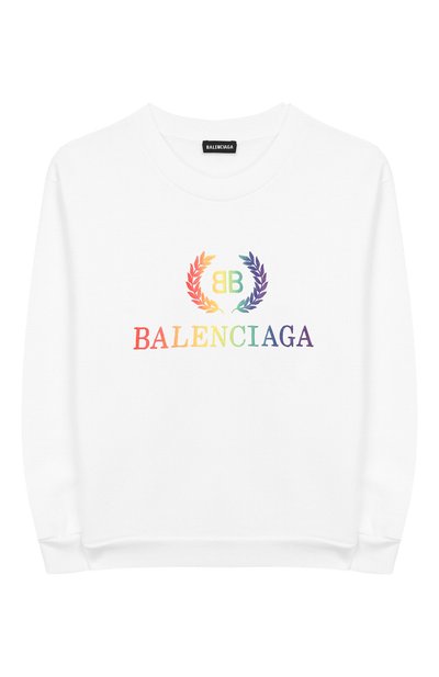 Хлопковый свитшот BALENCIAGA, арт. 558145/TEV93, фото 1