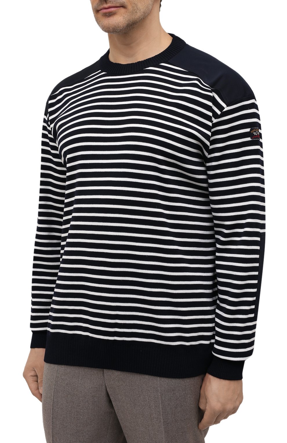 Джемпер PAUL&SHARK темно-синего цвета по цене 37900 руб., арт. 11311020/FUP/3XL-6XL, фото 3 Джемпер PAUL&SHARK, арт. 11311020/FUP/3XL-6XL, фото 3