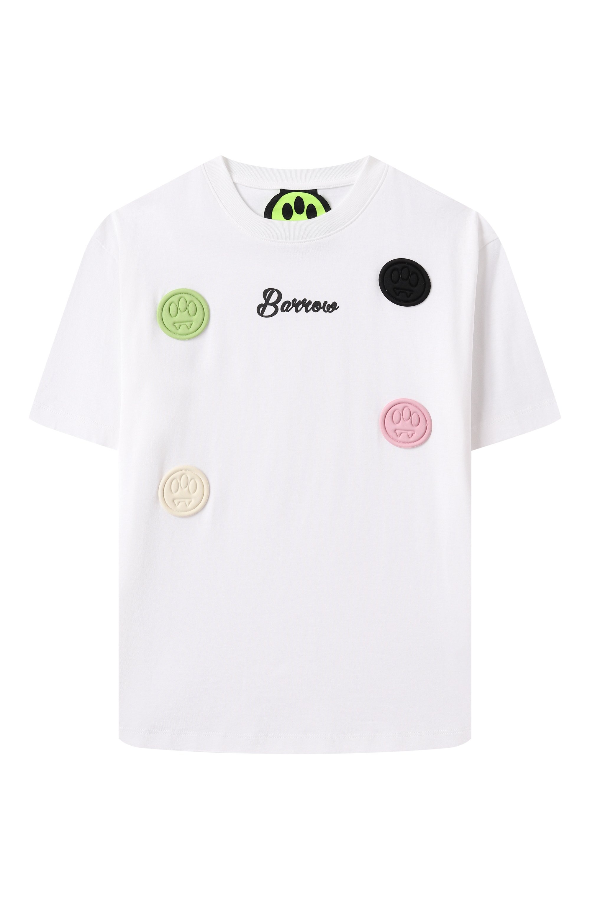 Хлопковая футболка BARROW, арт. S5BKJGTH112, фото 1