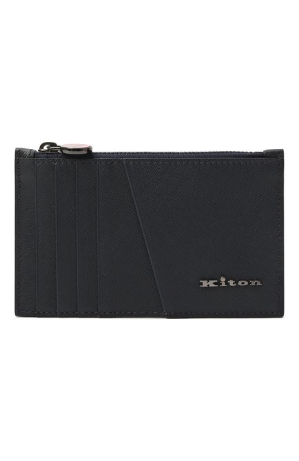 Мужской кожаный футляр для кредитных карт KITON, арт. UPEA009N0126902
