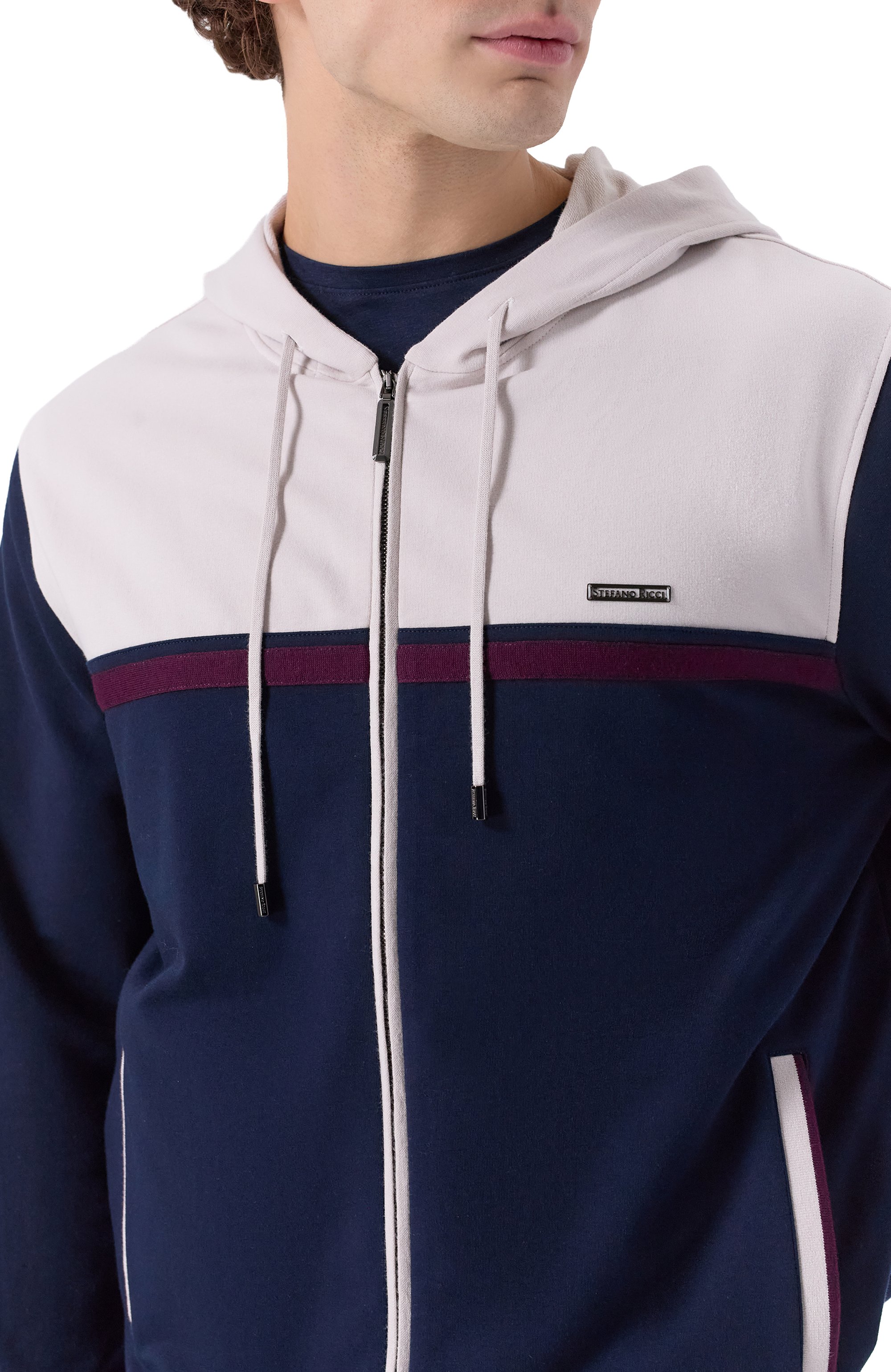 Хлопковая толстовка STEFANO RICCI, арт. K101046FCR/T25350, фото 5