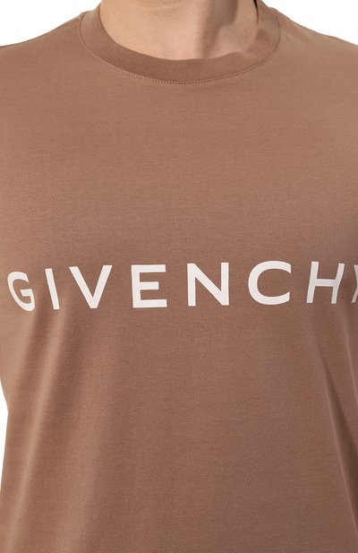 Хлопковая футболка GIVENCHY, арт. BM716G3YAC, фото 5