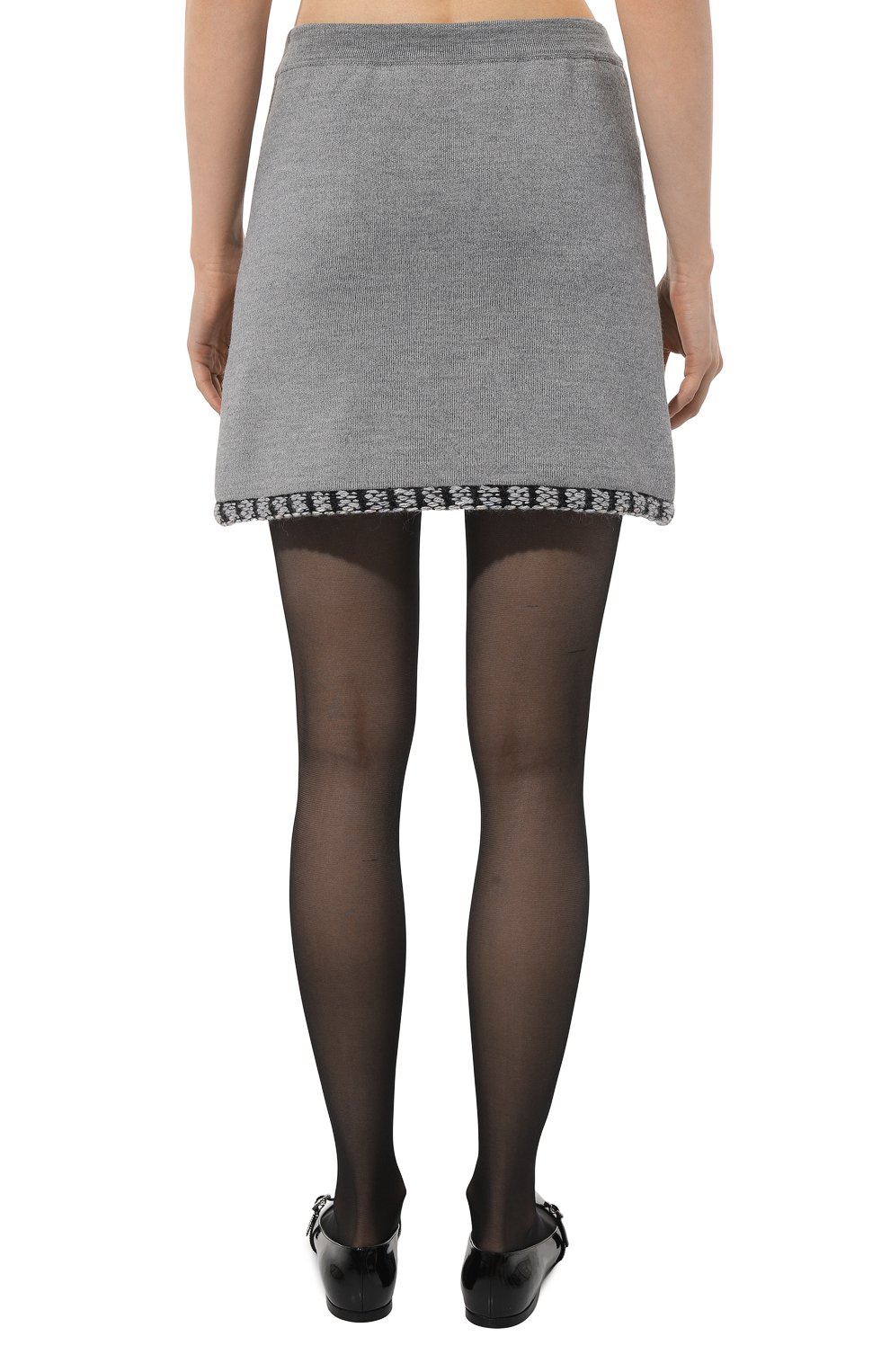 Юбка из шерсти и вискозы AND THE BRAND, арт. S24-SK027-1202-901, фото 4