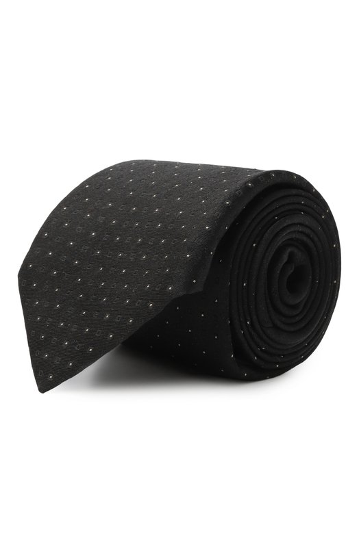Шелковый галстук Canali 96/HJ04388 Чёрный 96/HJ04388