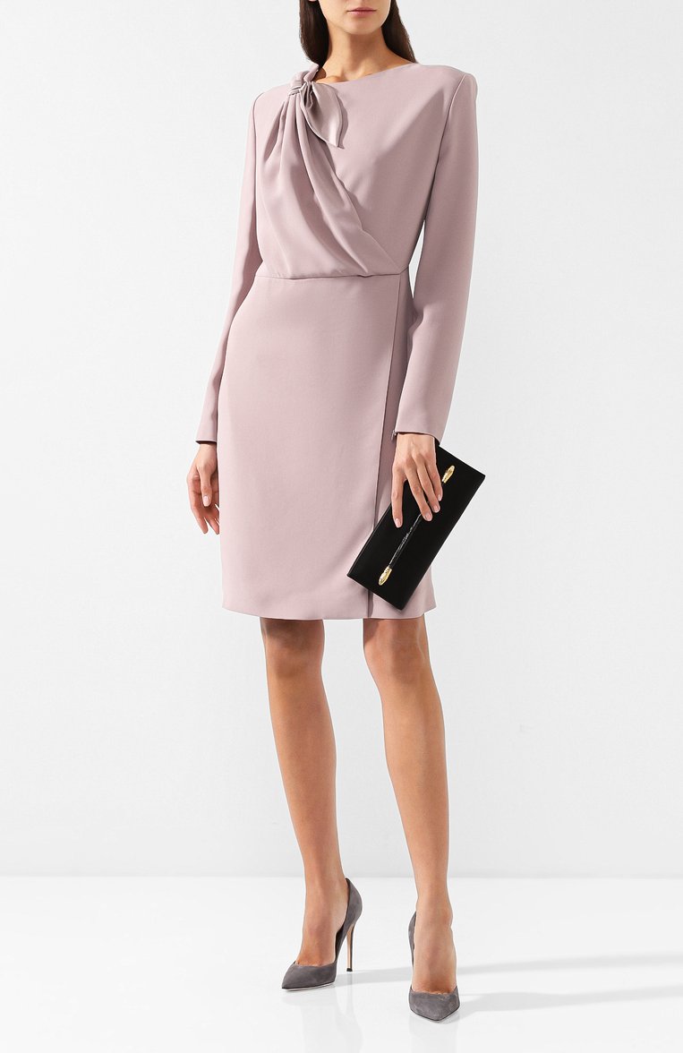 Платье из смеси вискозы и шелка GIORGIO ARMANI, арт. 8WHVA005/T008A, фото 1