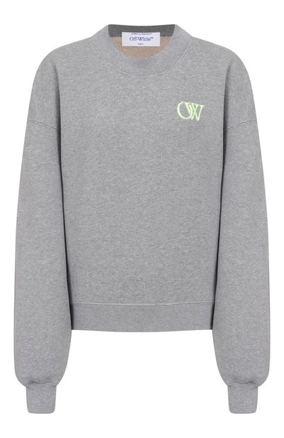Женский хлопковый свитшот OFF-WHITE, арт. 0WBA075S25FLE004