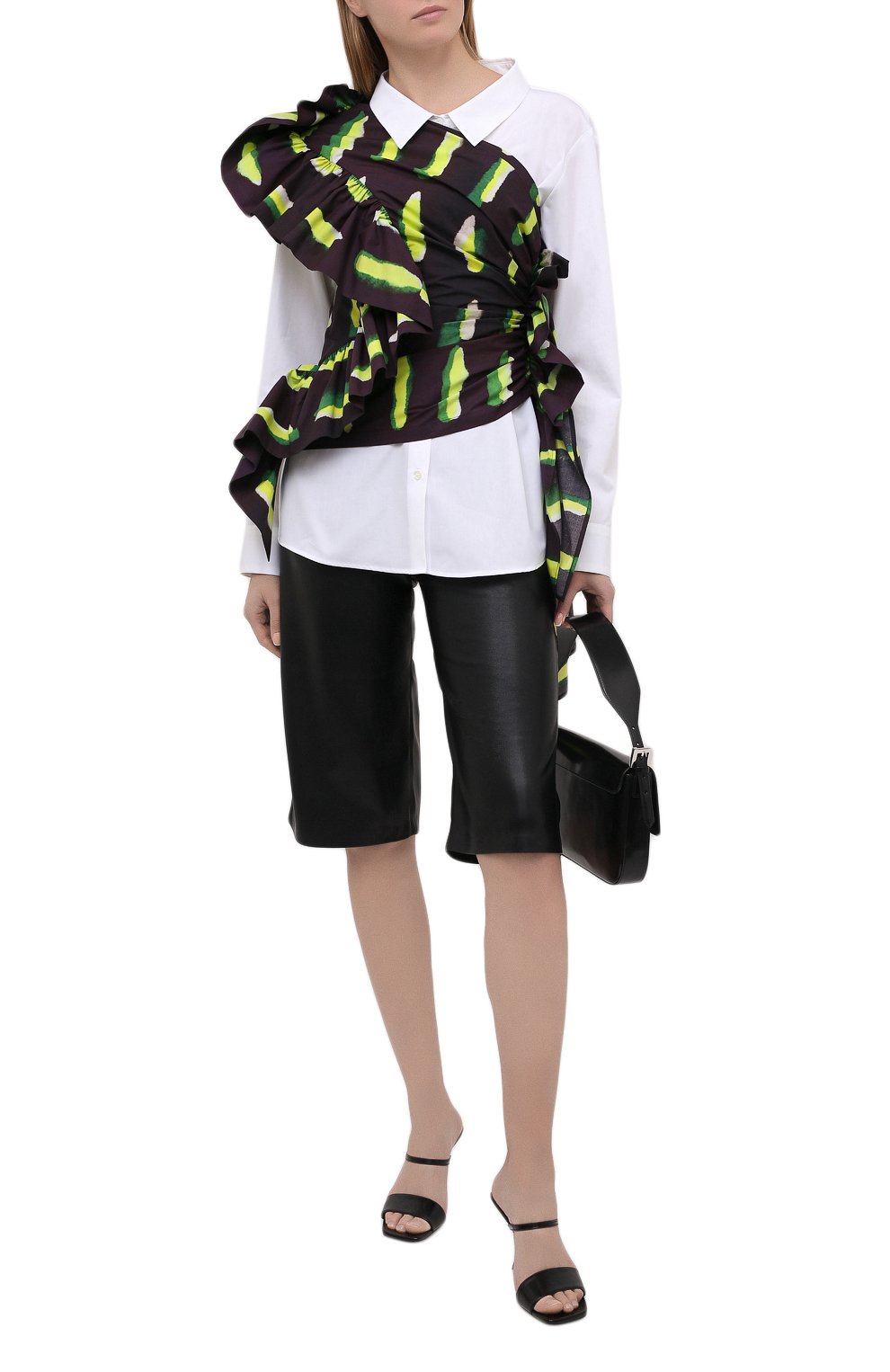 Хлопковый топ DRIES VAN NOTEN, арт. 211-30793-2005, фото 2