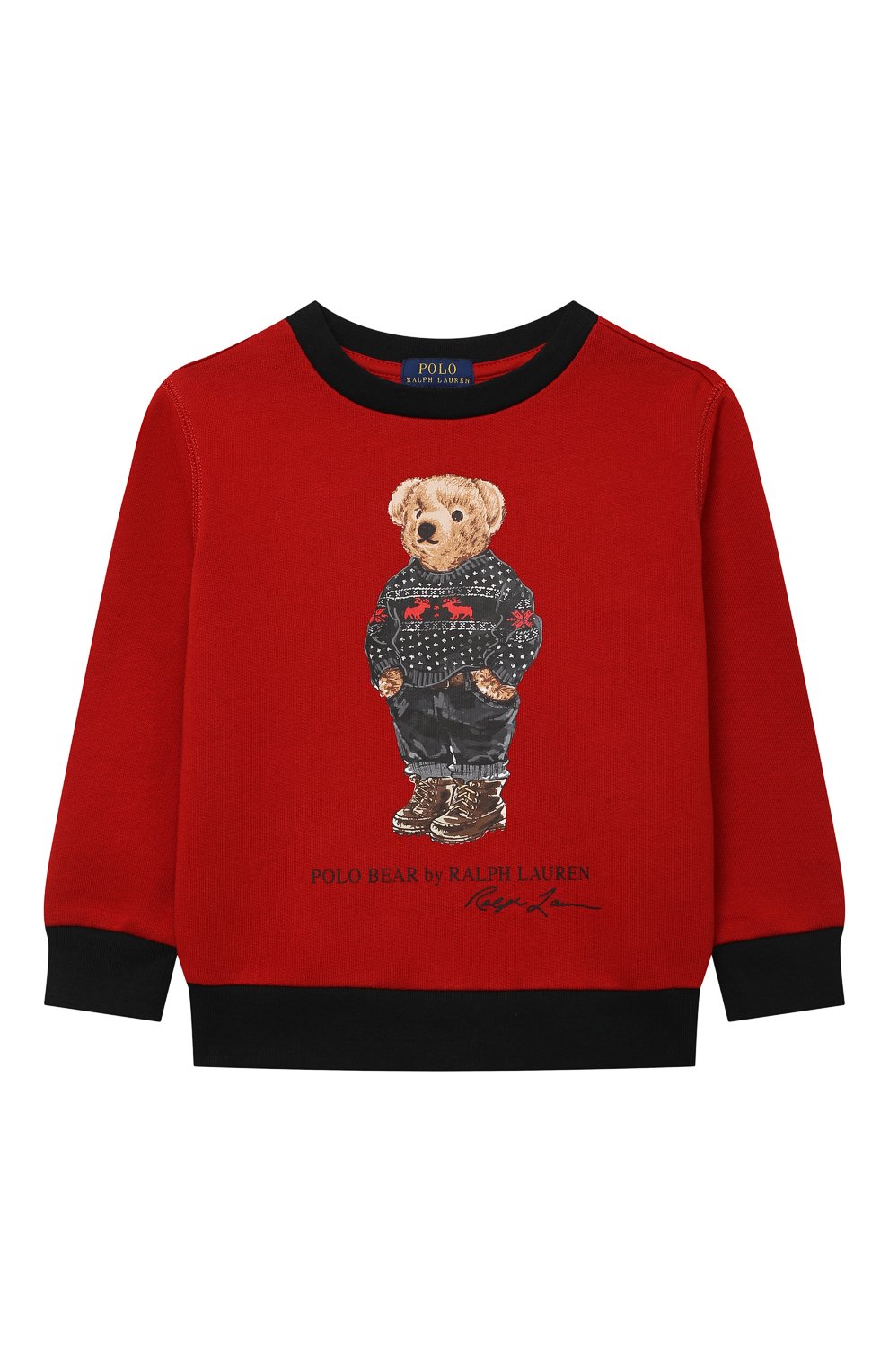 Хлопковый свитшот POLO RALPH LAUREN, арт. 322853820, фото 1