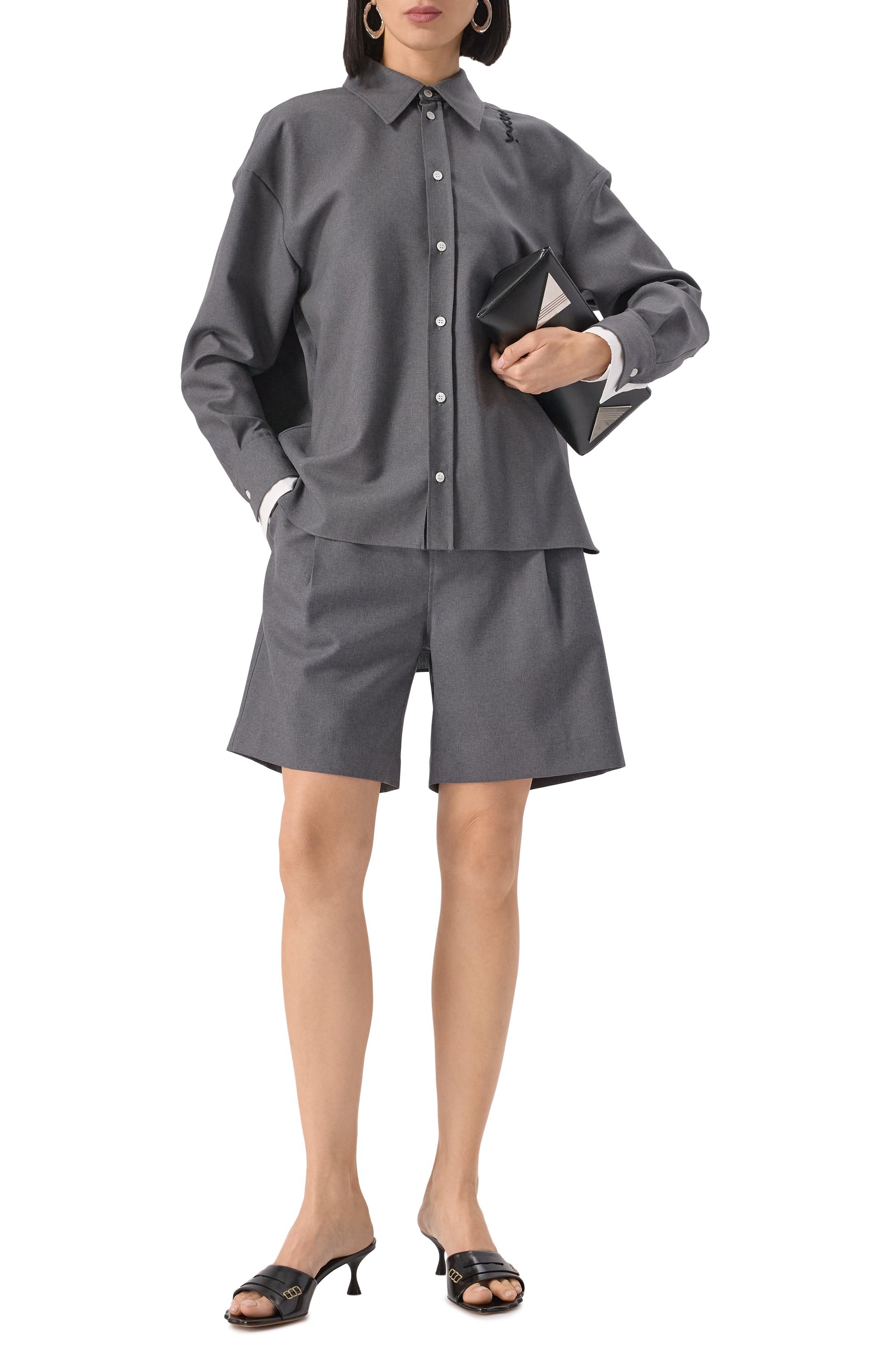 Кожаные мюли moonlight 50 MARNI, арт. SAMS022605/PS679, фото 2