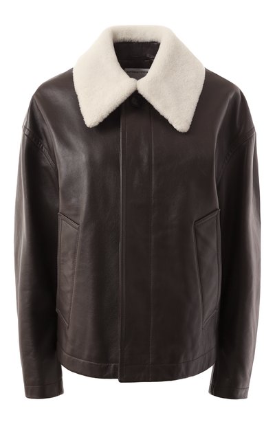 Женская кожаная куртка BOTTEGA VENETA, арт. 799184-V2JI0