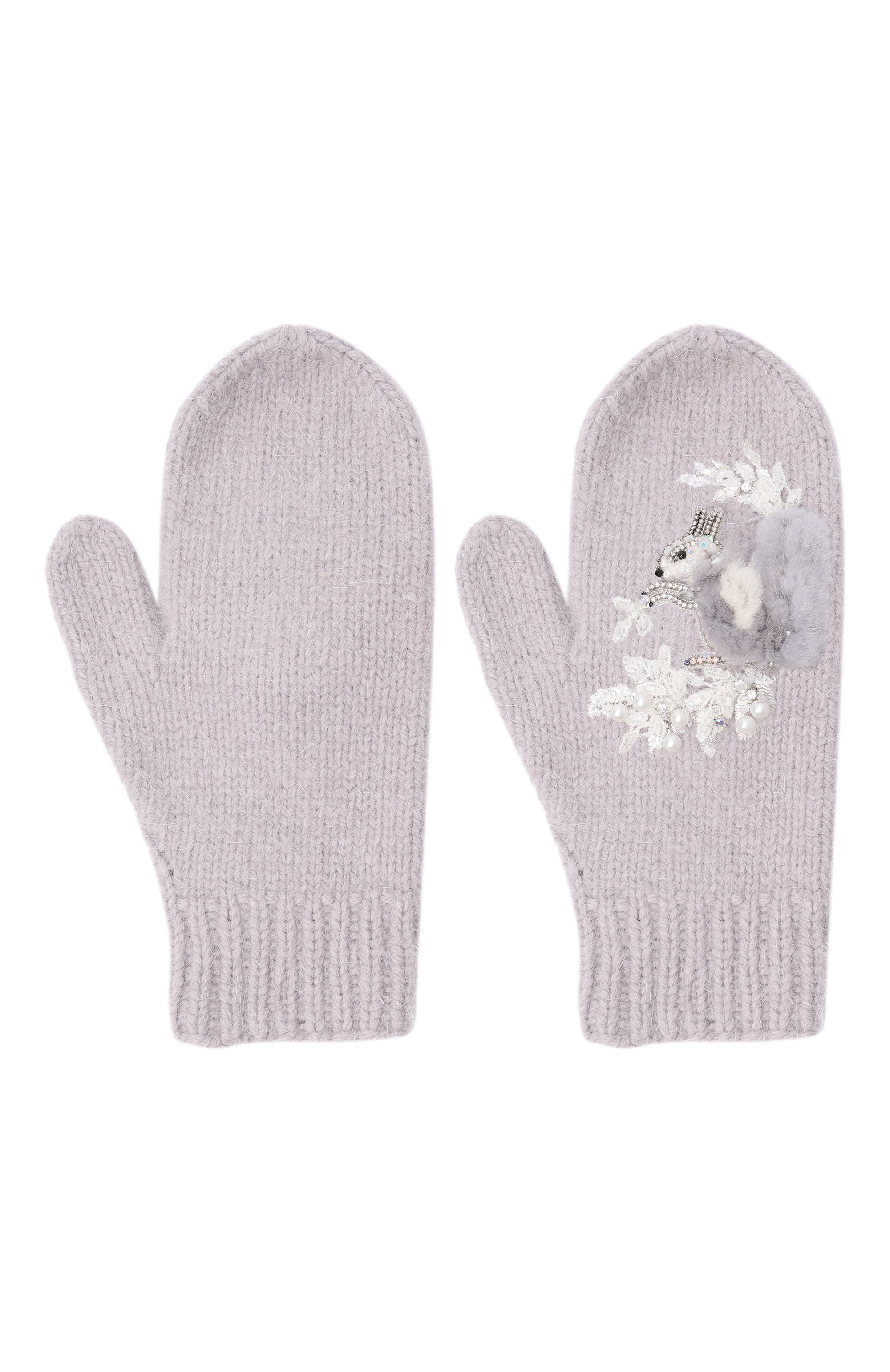 Шерстяные варежки CAROLON, арт. Р-23-ВР-02, фото 2