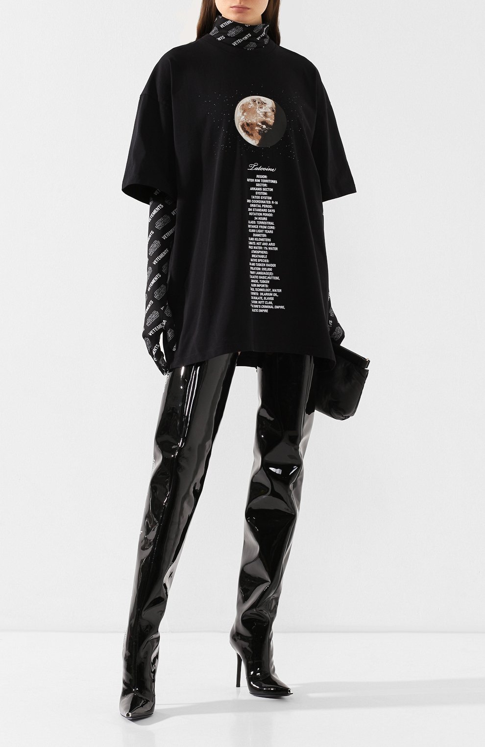 Хлопковая футболка star wars x vetements VETEMENTS, арт. USW21TS012 1600/W, фото 2