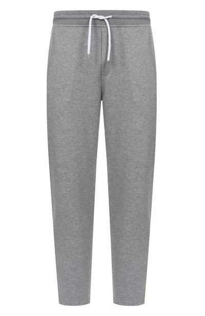 Мужские брюки из хлопка и кашемира BRUNELLO CUCINELLI, арт. MM831B2330