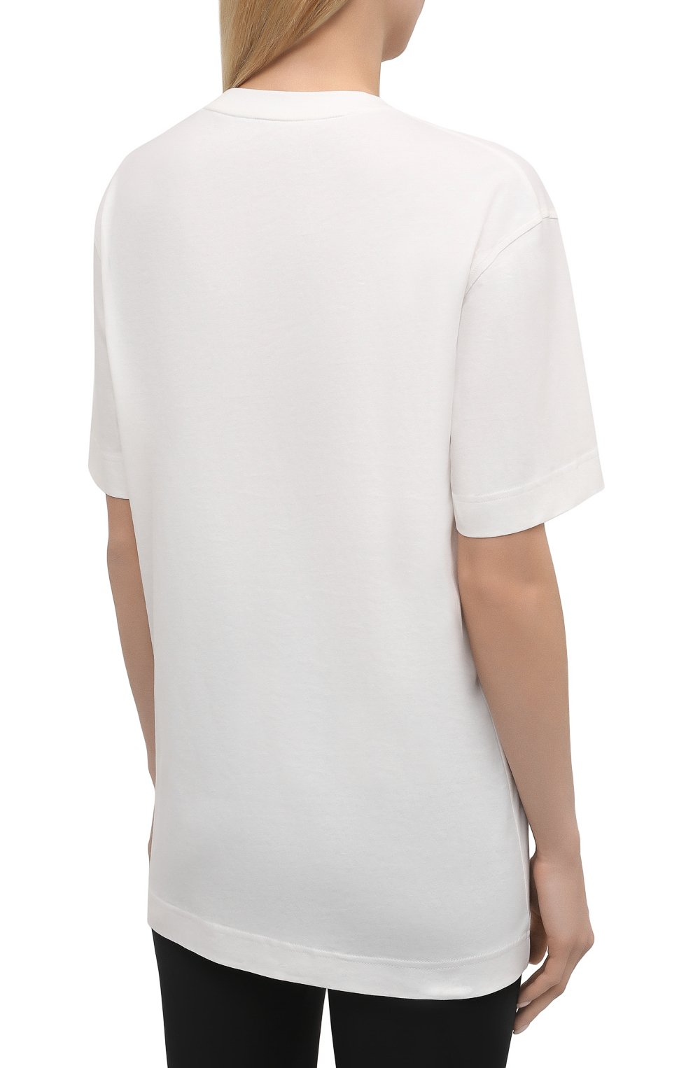 Хлопковая футболка Y-3, арт. GV6061/W, фото 4
