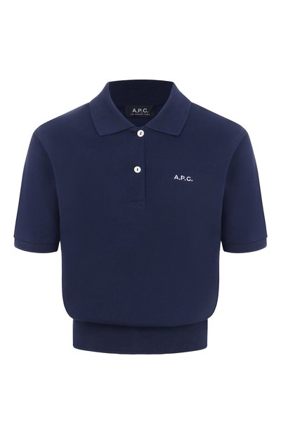 Женское хлопковое поло A.P.C., арт. F26522/C0GWZ