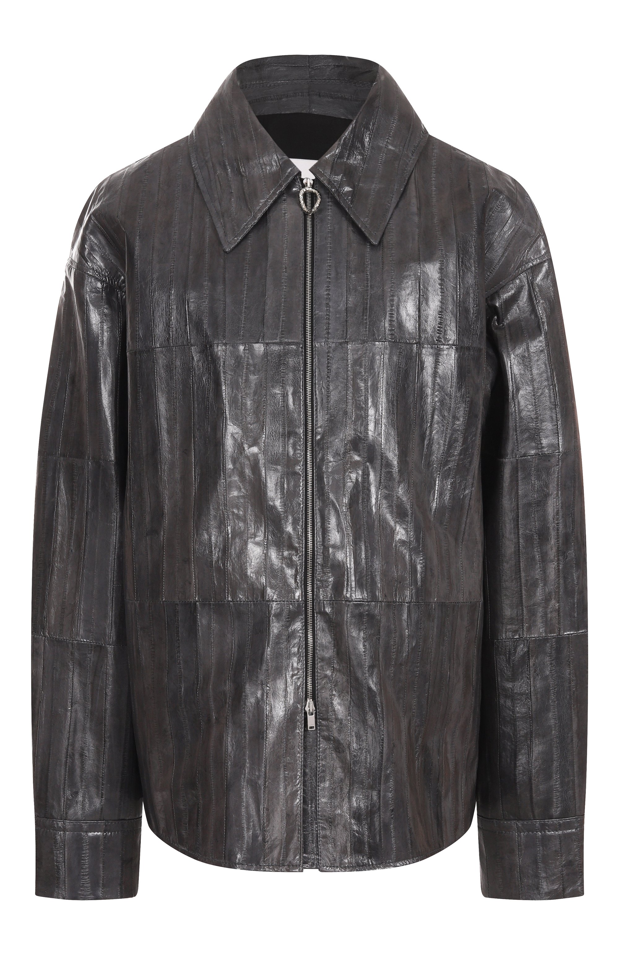 Кожаная куртка JIL SANDER, арт. J02DL0237-J07204, ф�ото 1