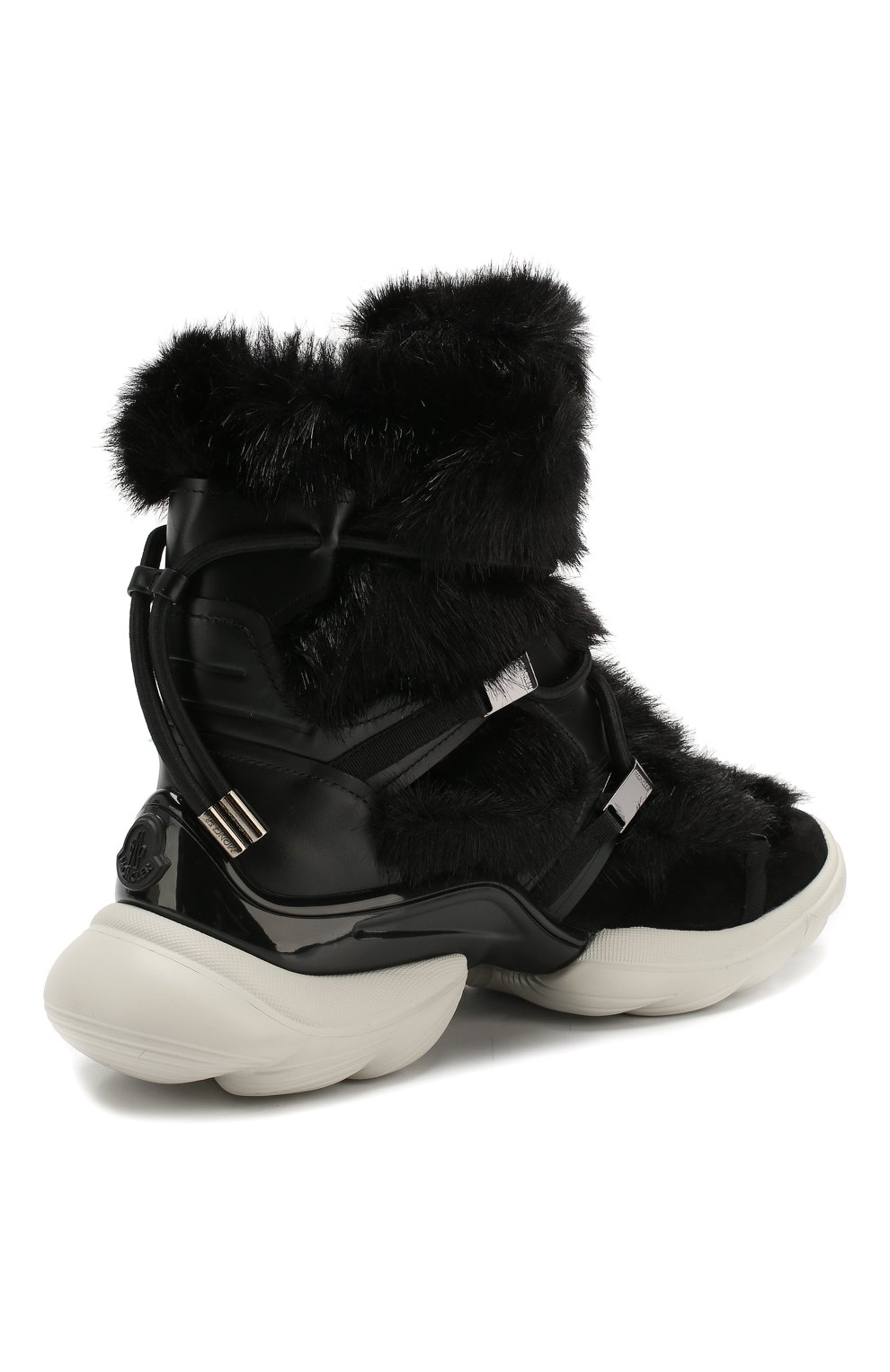 Кожаные сапоги tilda MONCLER, арт. E2-09A-20588-00-01AM8, фото 4