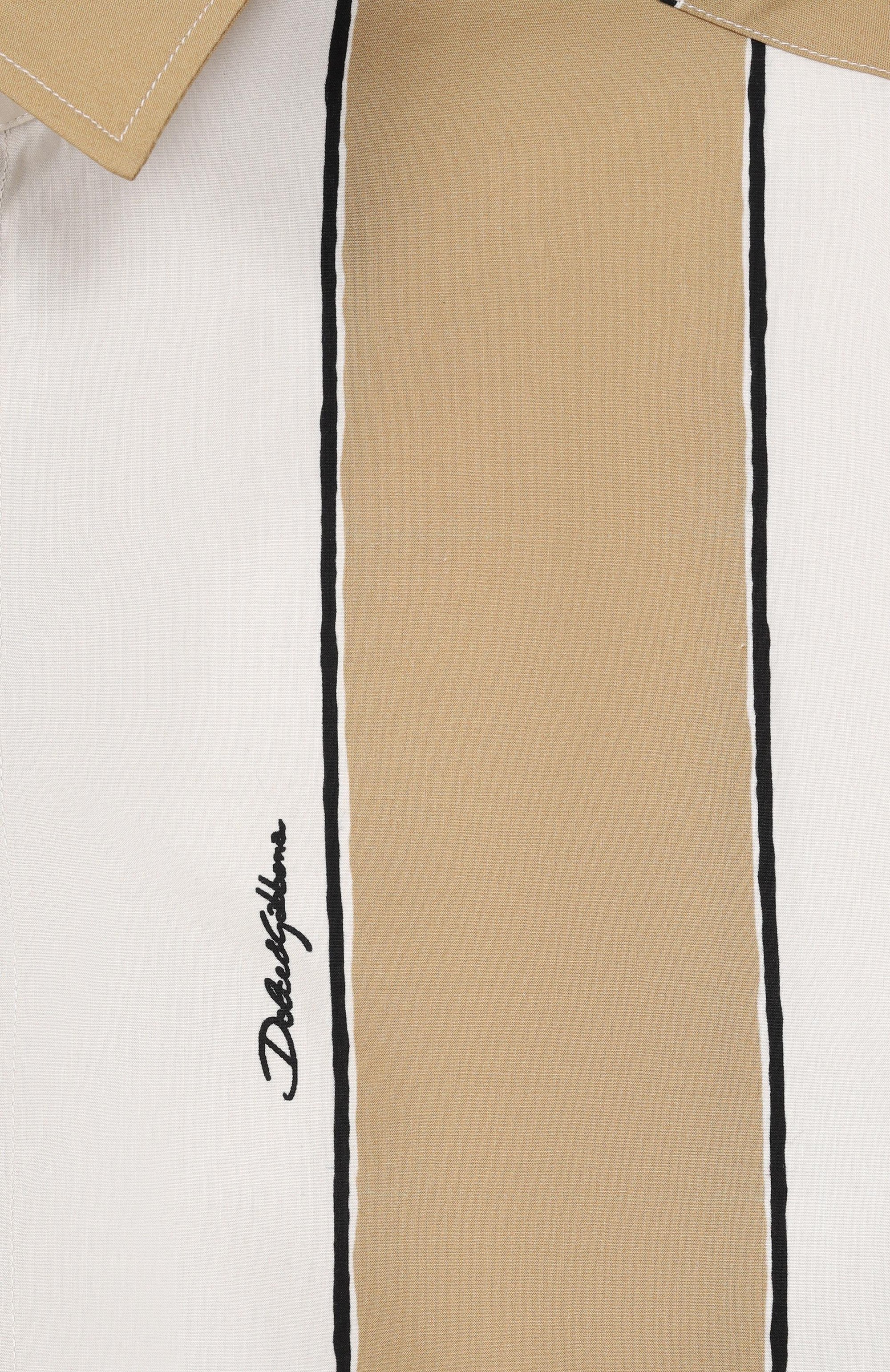 Хлопковая рубашка DOLCE & GABBANA, арт. L44S72/HS5UH, фото 3