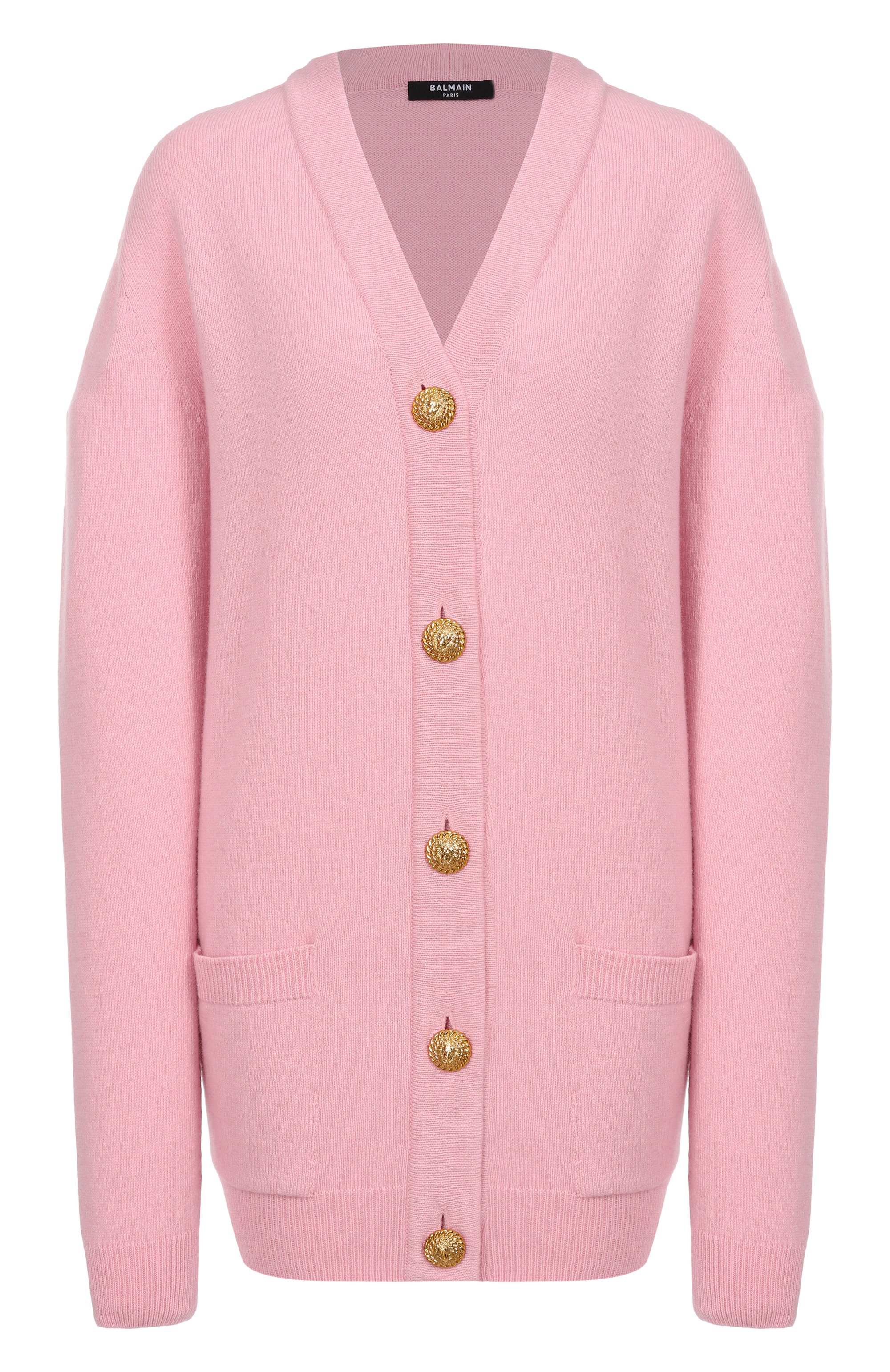 Кардиган из кашемира и шерсти BALMAIN, арт. GF1K0003/KI87, фото 1