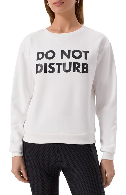Хлопковый свитшот Moschino V1704/4420 Белый  V1704/4420 Фото 3