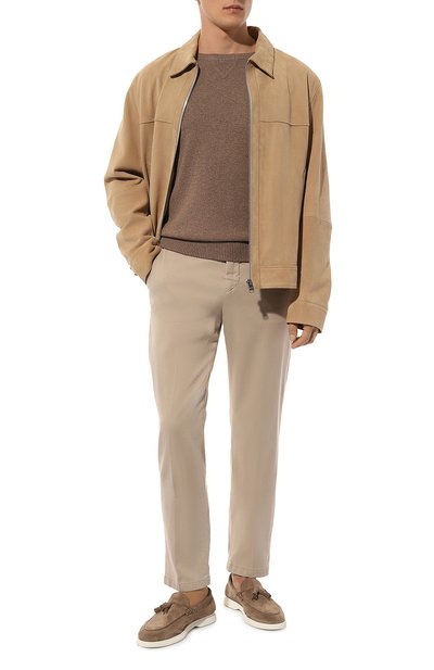 Замшевые лоферы BOSS, арт. 50517133, фото 2