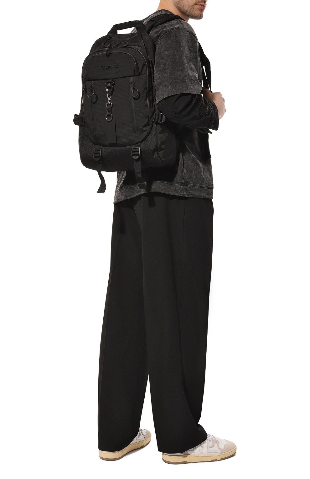 Текстильный рюкзак ventura 2115 PREMIATA черного цвета по цене 41200 руб., арт. VENTURA/VAR 2115, фото 7 Текстильный рюкзак ventura 2115 PREMIATA, арт. VENTURA/VAR 2115, фото 7