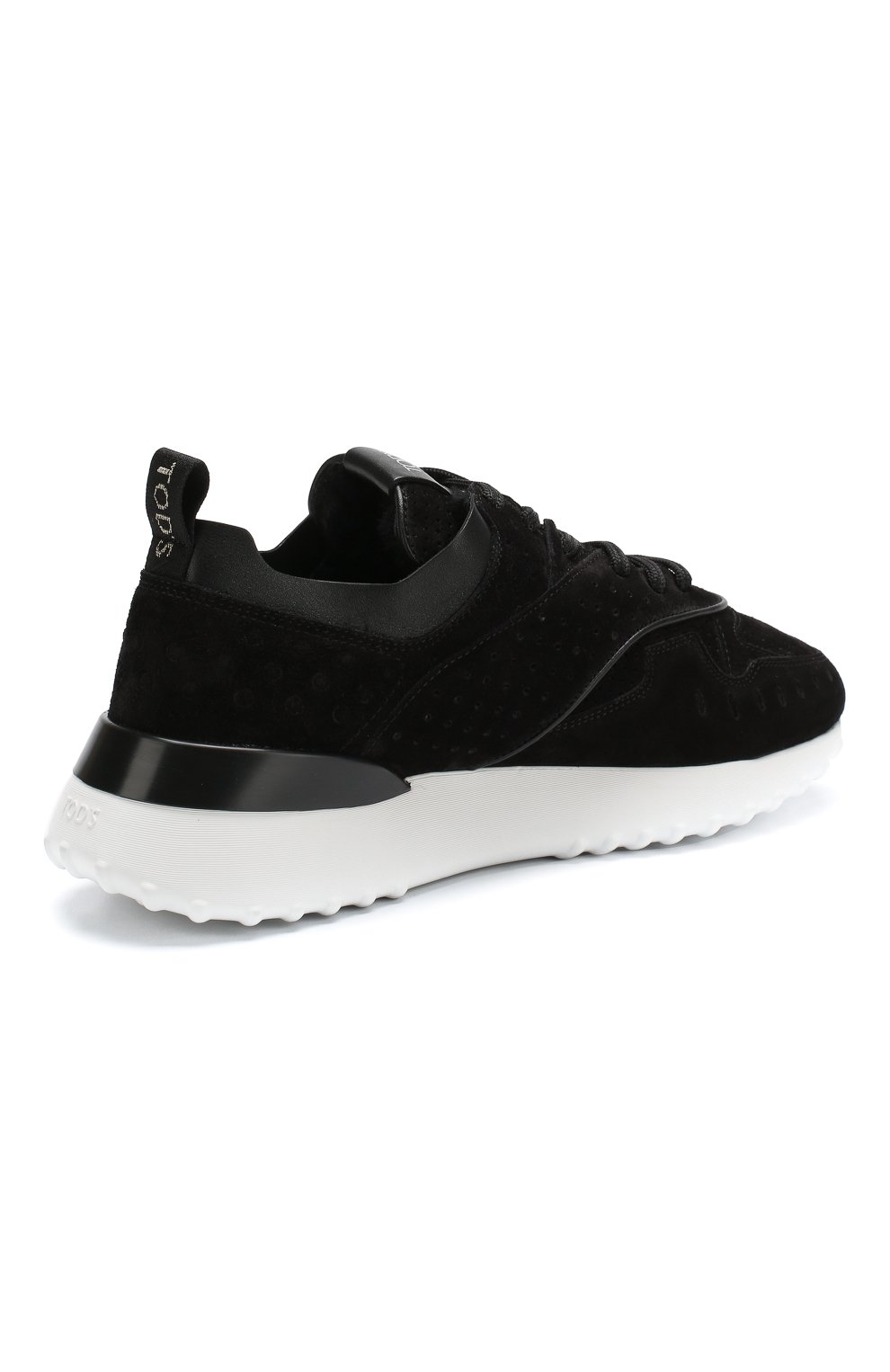 Замшевые кроссовки с внутренней отделкой из овчины TOD’S, арт. XXW80A0W592IRA, фото 4