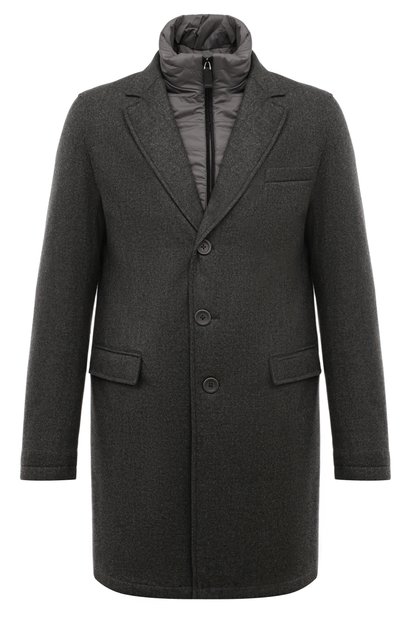 Мужской пальто из шерсти и кашемира HERNO, арт. CA000164U-RUS/33260