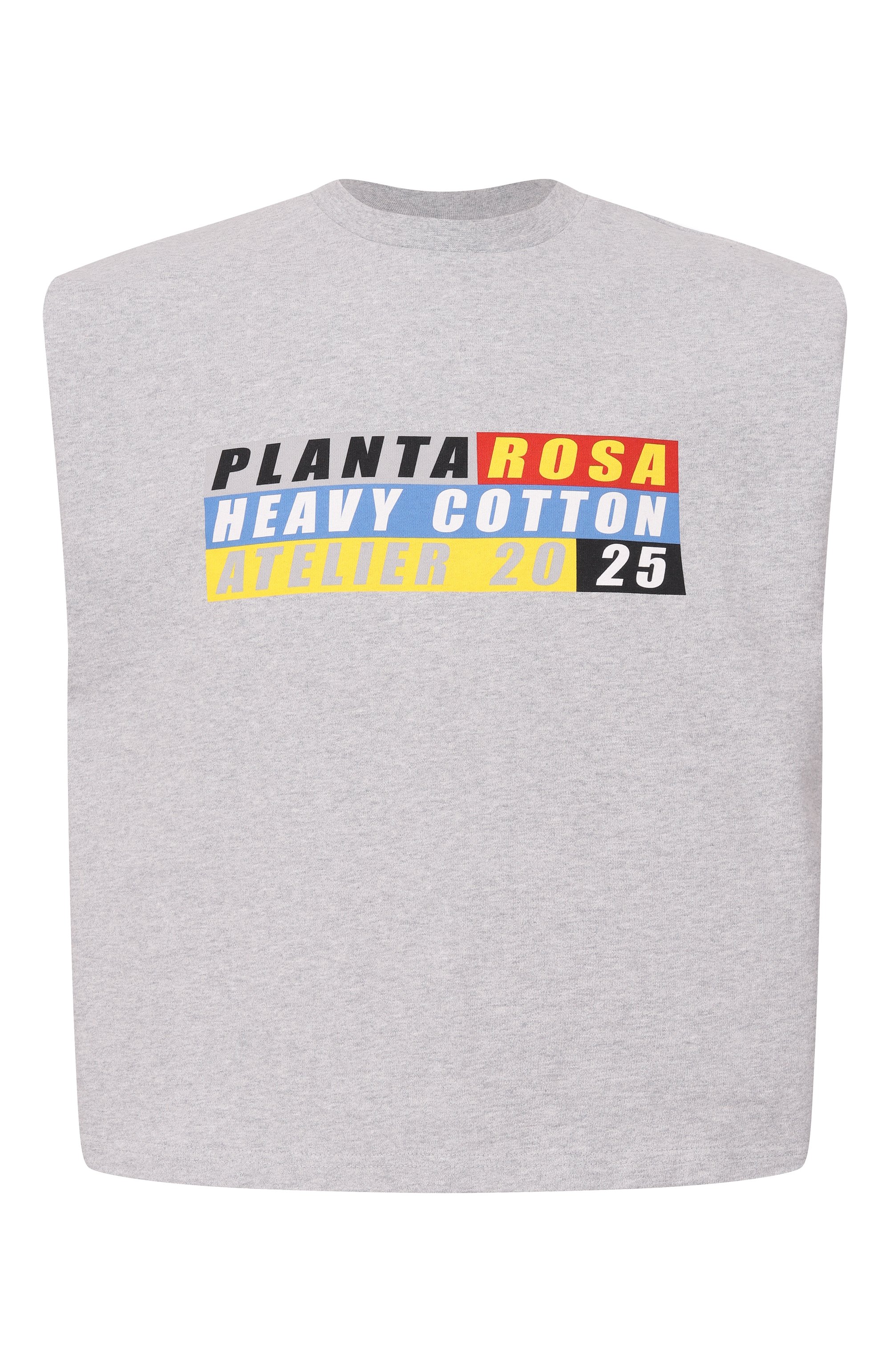 Хлопковая футболка PLANTA ROSA, арт. PR/T017/HEAVY-COTTON/350VELVET, фото 1
