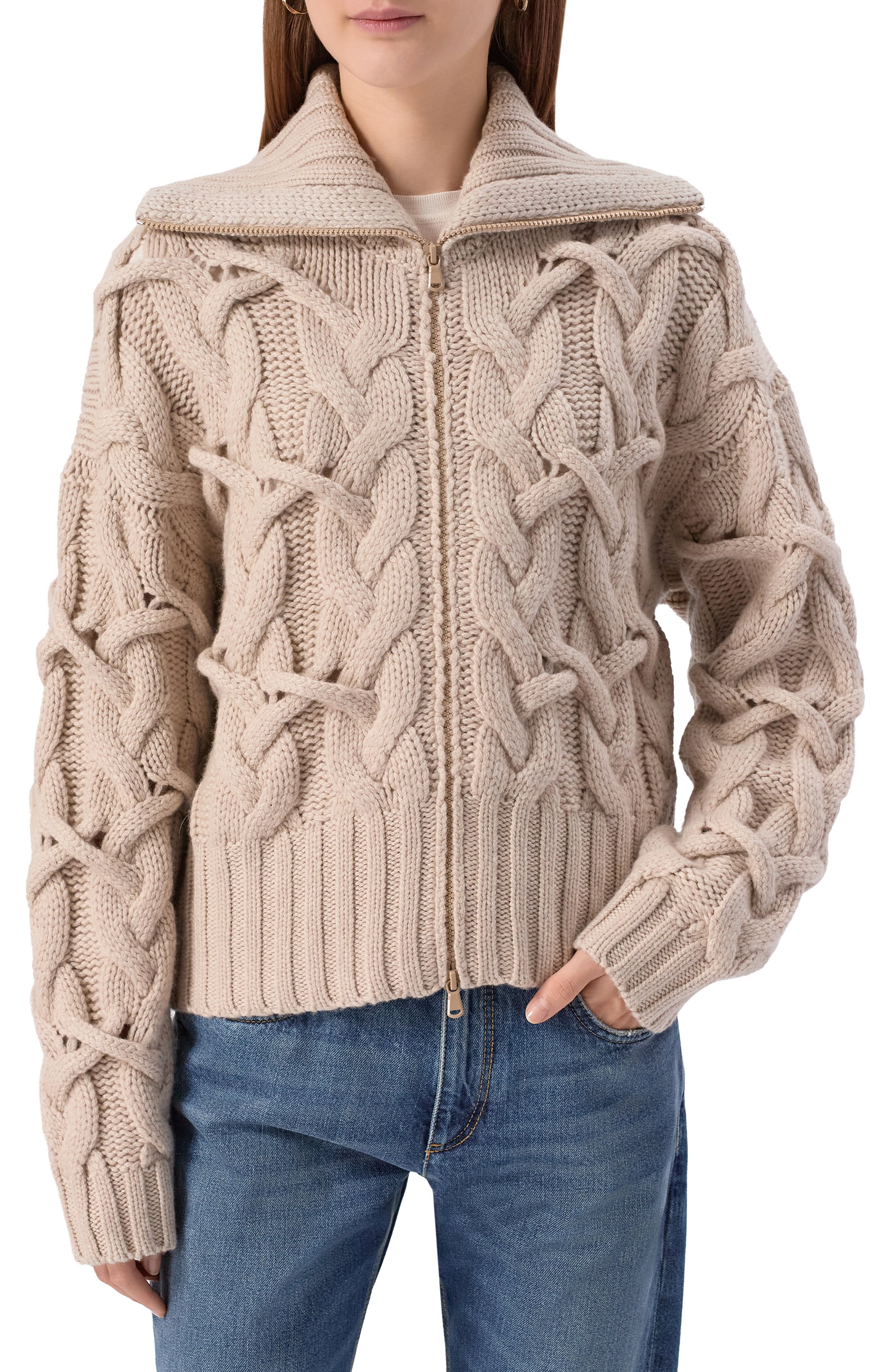 Кашемировый кардиган BRUNELLO CUCINELLI, арт. M52365806, фото 3