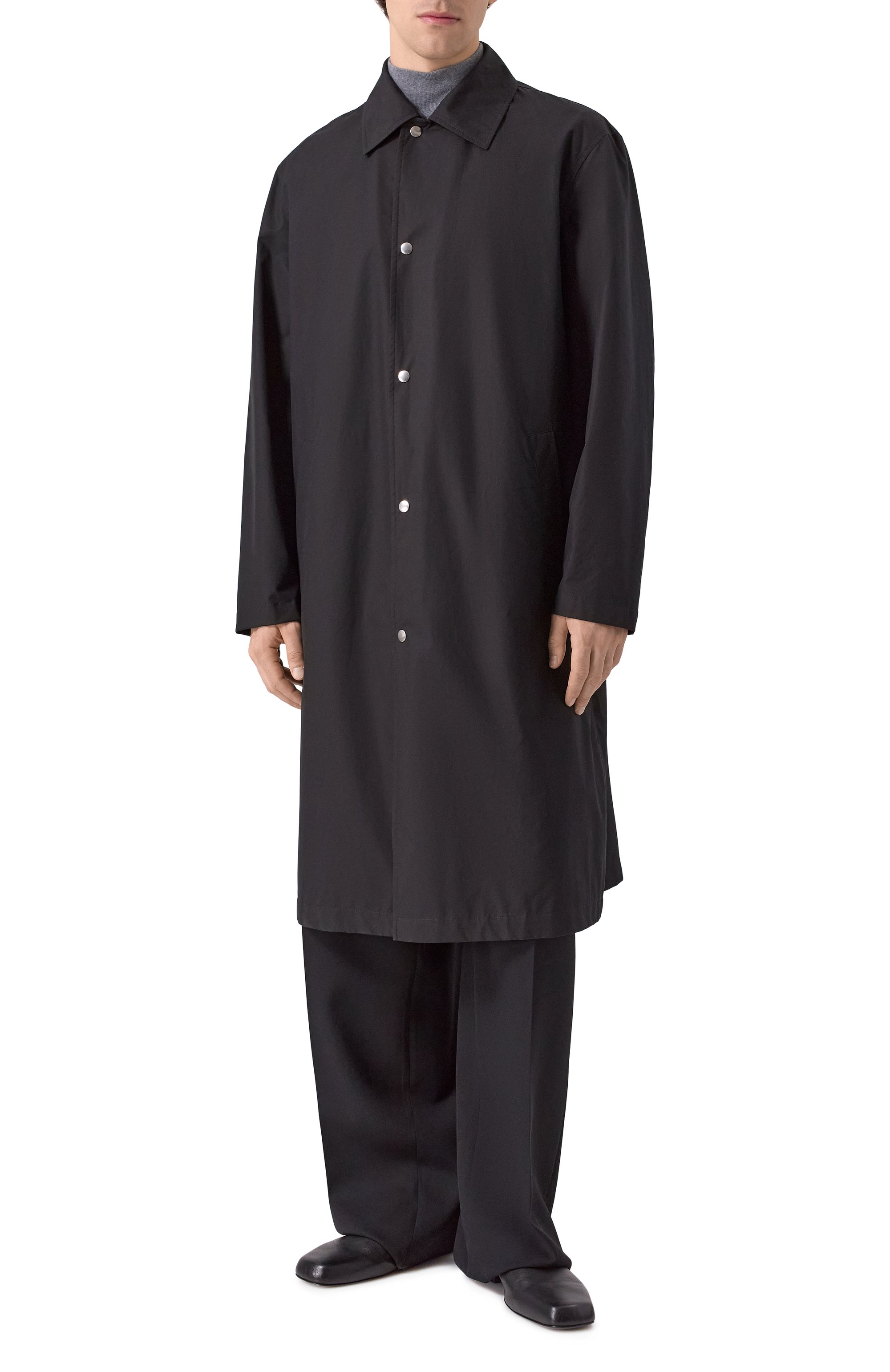 Хлопковый плащ JIL SANDER, арт. J23AA0007-J45026, фото 3