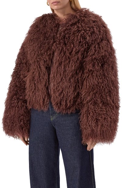 Шуба из козы HALFBOY, арт. HF251WL015, фото 3