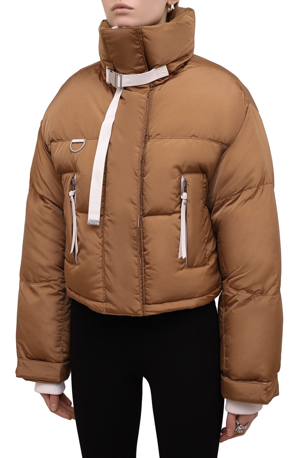 Пуховик SHOREDITCH SKI CLUB коричневого цвета по цене 83700 руб., арт. PAW21/W0069V, фото 3 Пуховик SHOREDITCH SKI CLUB, арт. PAW21/W0069V, фото 3