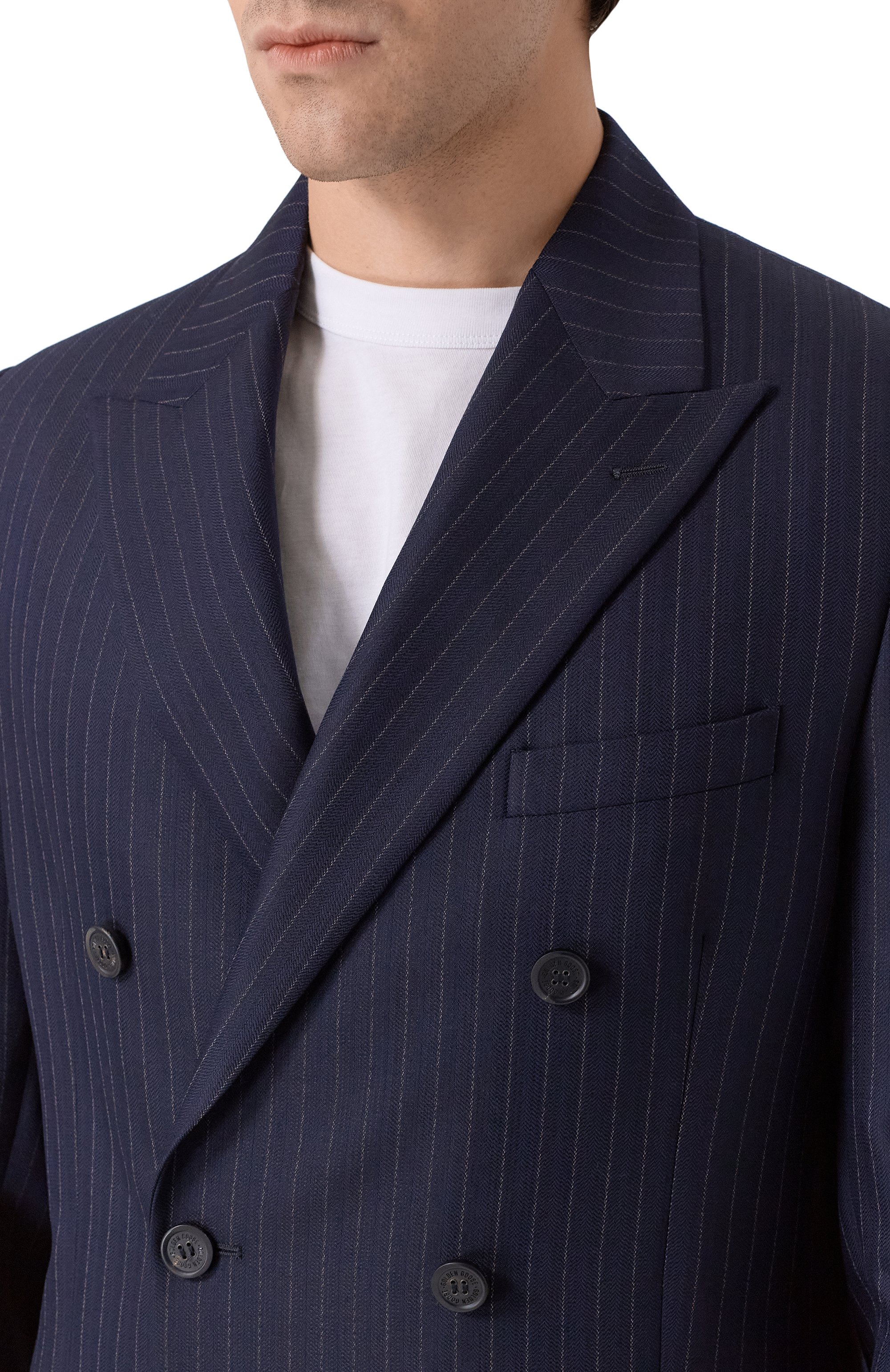 Шерстяной пиджак GOLDEN GOOSE DELUXE BRAND, арт. GMP00835.P002098, фото 5