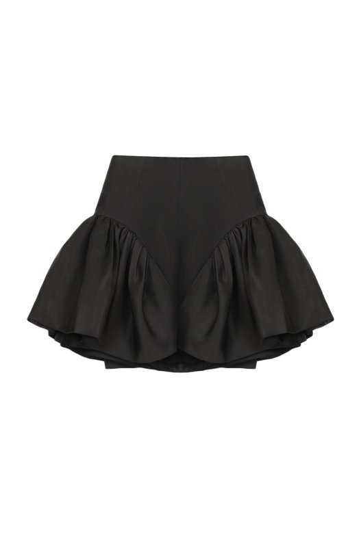 

Юбка из шелка и хлопка Antonio Berardi, Чёрный