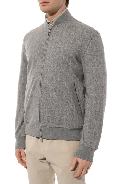 Кардиган из кашемира и хлопка BRUNELLO CUCINELLI, арт. M0T789072G, фото 3