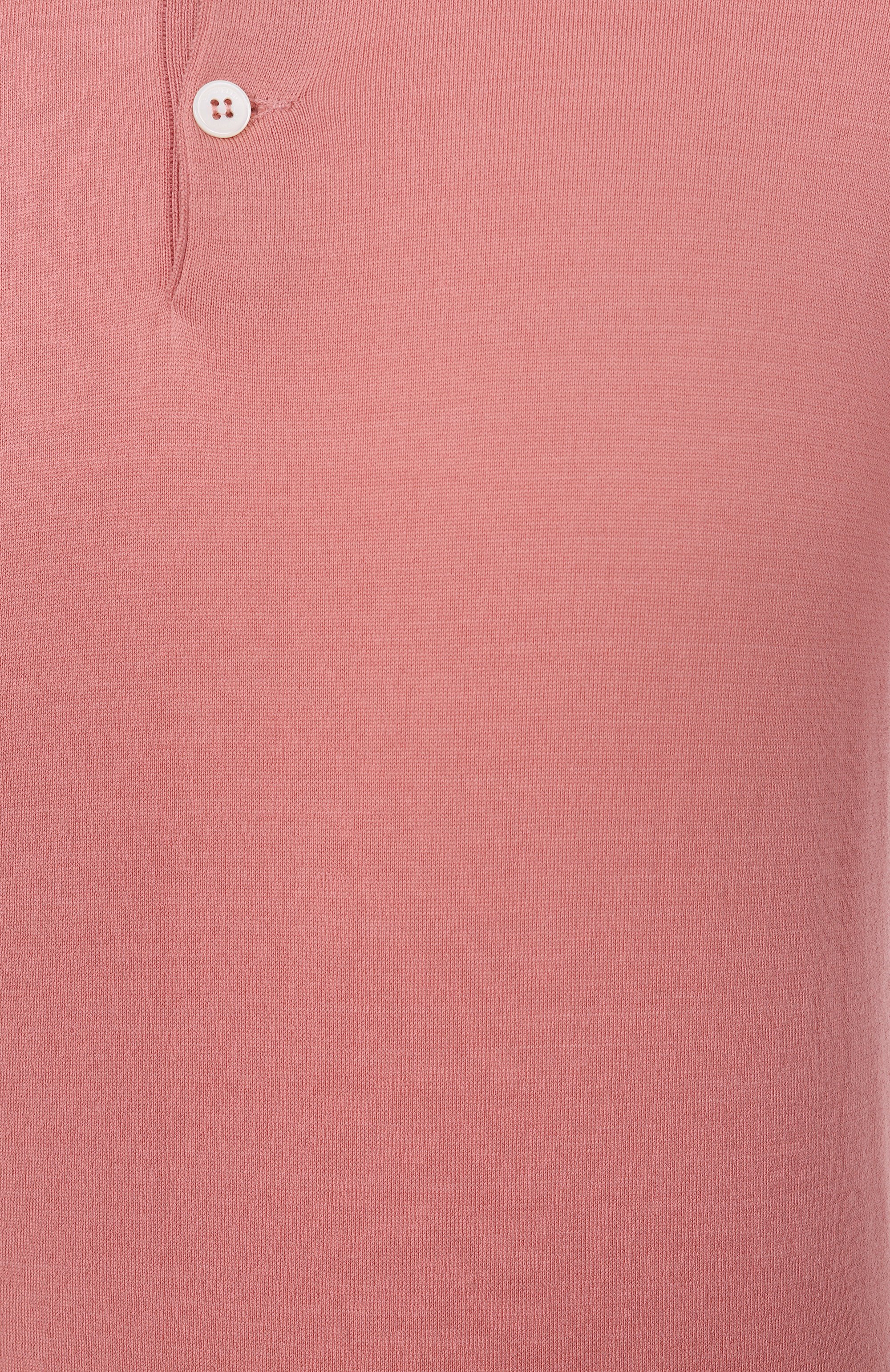 Хлопковое поло BRUNELLO CUCINELLI кораллового цвета по цене 74450 руб., арт. M29800125, фото 6 Хлопковое поло BRUNELLO CUCINELLI, арт. M29800125, фото 6