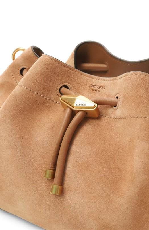 Сумка Cinch medium Jimmy Choo B0NB0NBCKTE/WBPU Бежевый  B0NB0NBCKTE/WBPU Фото 3