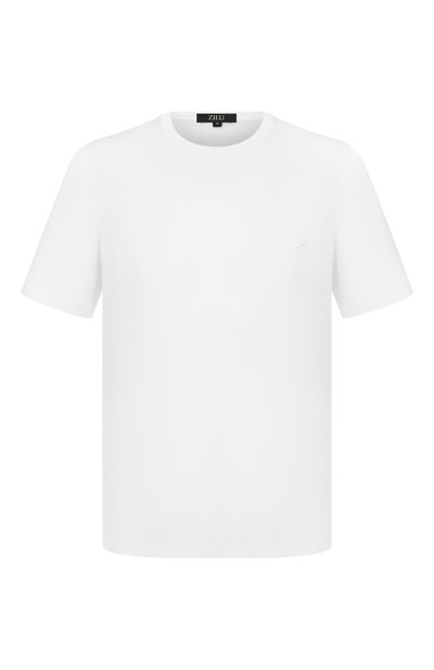 Мужская хлопковая футболка ZILLI, арт. TSR02AM0100VLE000